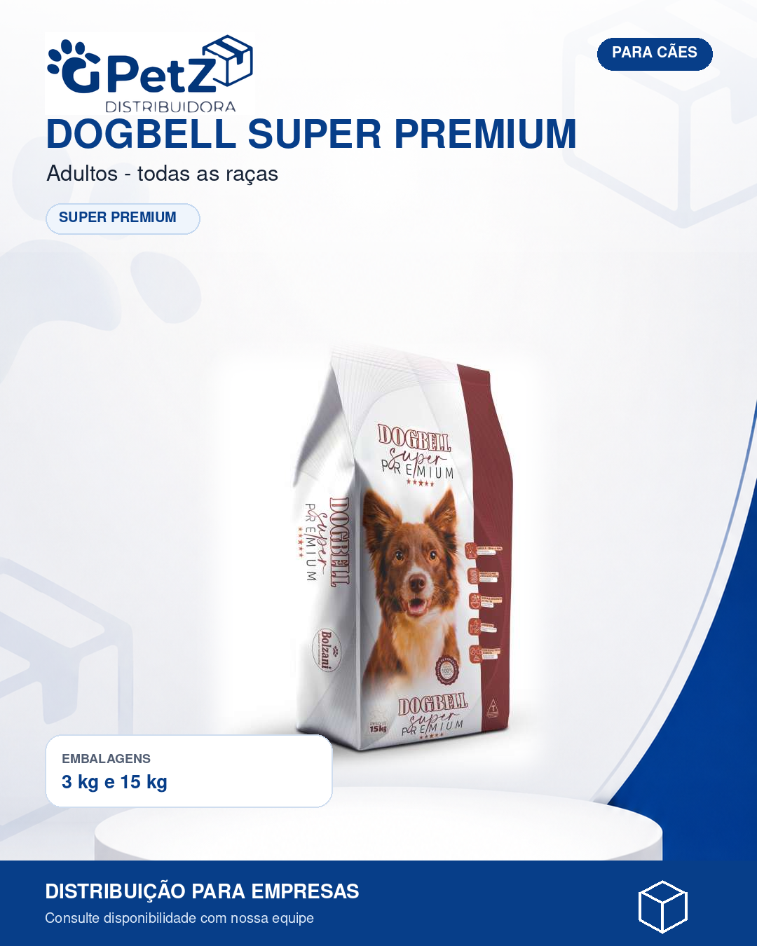 Dogbell Super Premium para cães