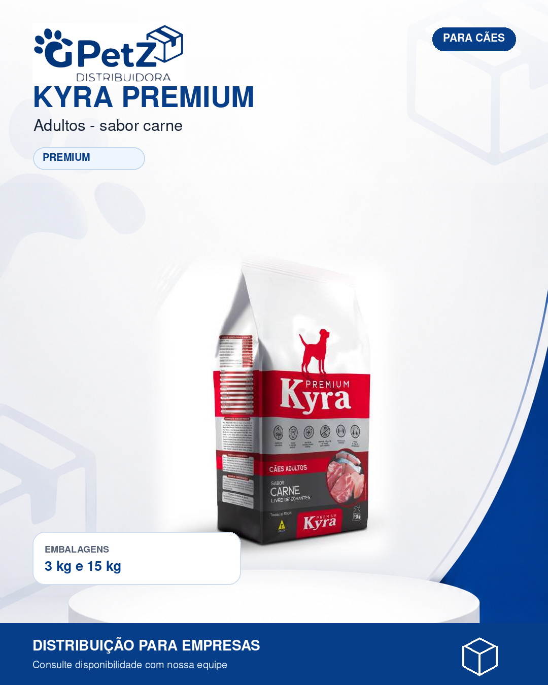 Kyra Premium — Adultos • sabor carne